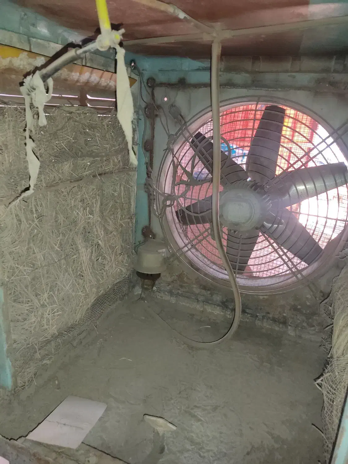 کولر آبی با فن بزرگ|کولر آبی|شوشتر, |دیوار