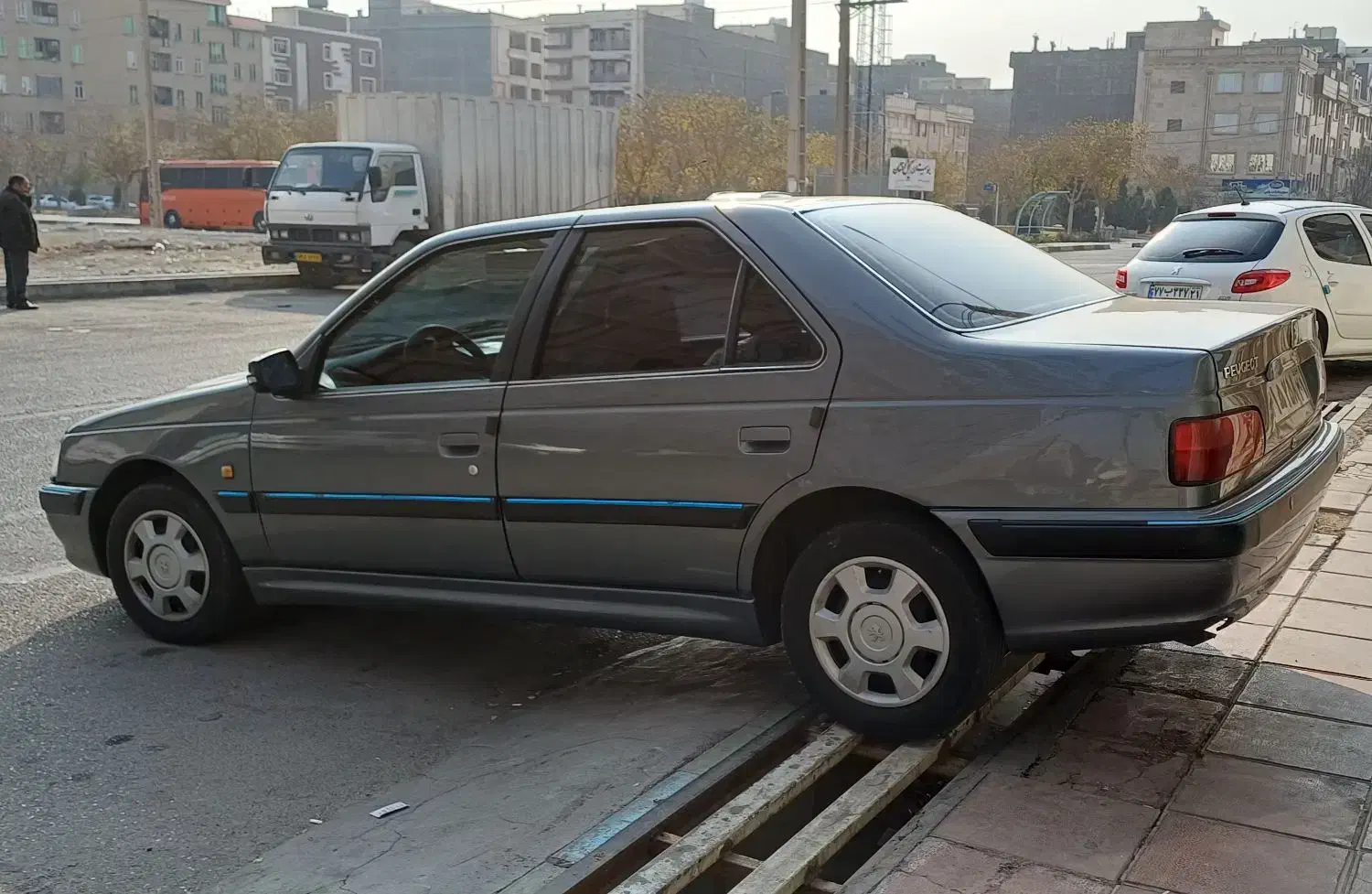 پژو پارس مدل99 پرشیا خاکستری|خودرو سواری و وانت|اسلامشهر, مظفریه|دیوار