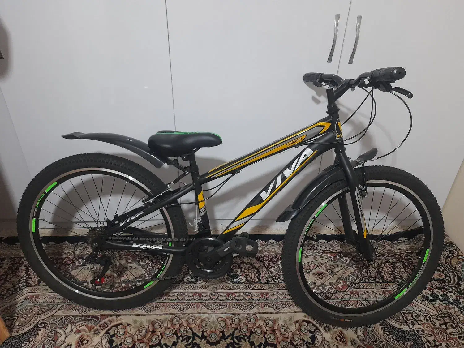 دوچرخه دنده ای سایز۲۶ مارک ویوا نونو|دوچرخه، اسکیت، اسکوتر|پرند, فاز ۶|دیوار