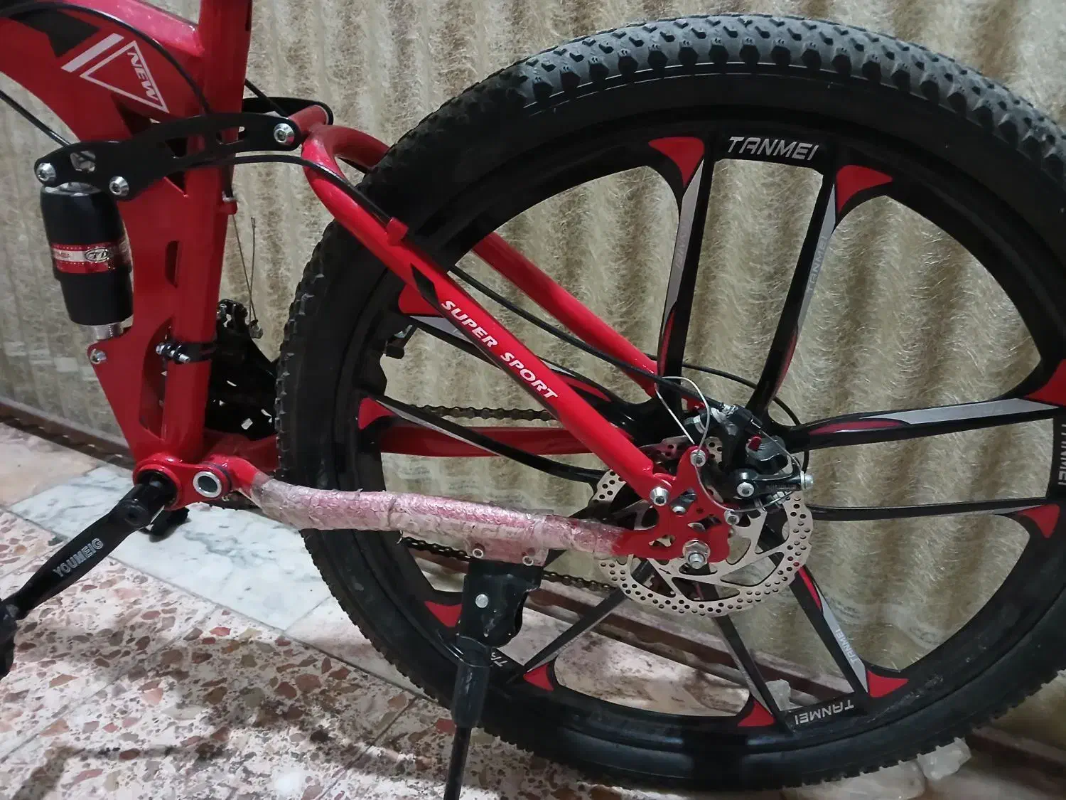 دوچرخه ۲۶حرفه ای تاشو|دوچرخه، اسکیت، اسکوتر|گنبد کاووس, |دیوار