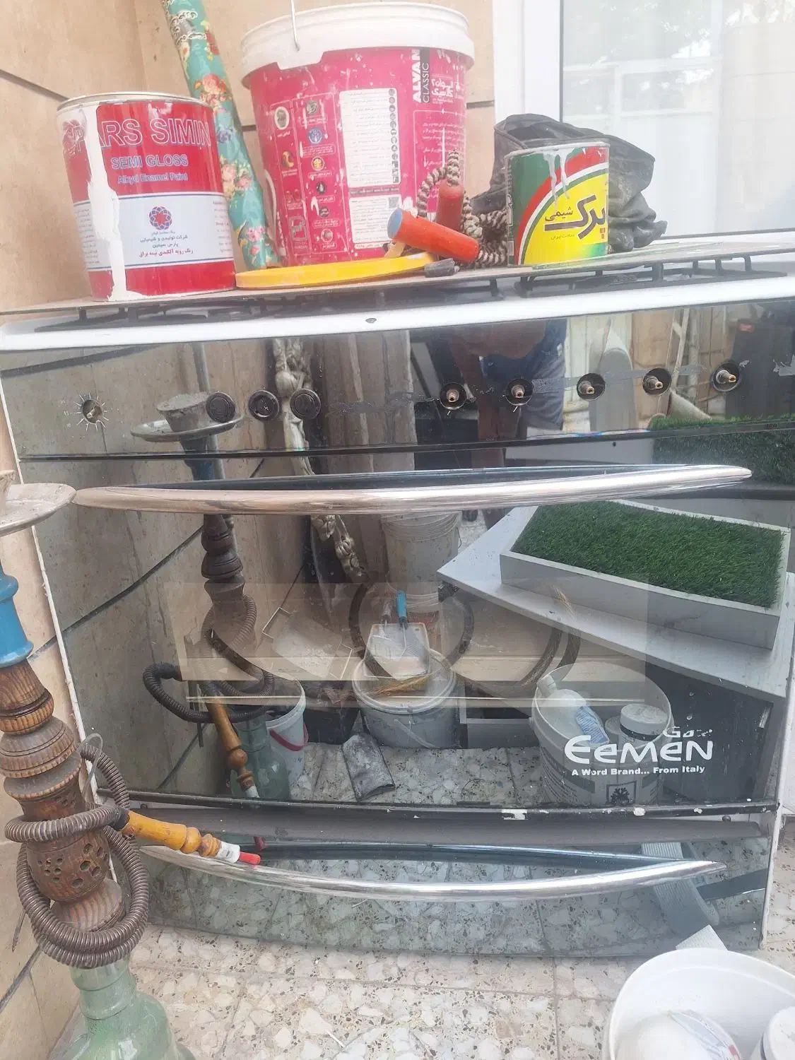 اجاق گاز +آبگرمکن++تلوزیون+فرش۱۲متری|سایر لوازم برقی|قزوین, |دیوار