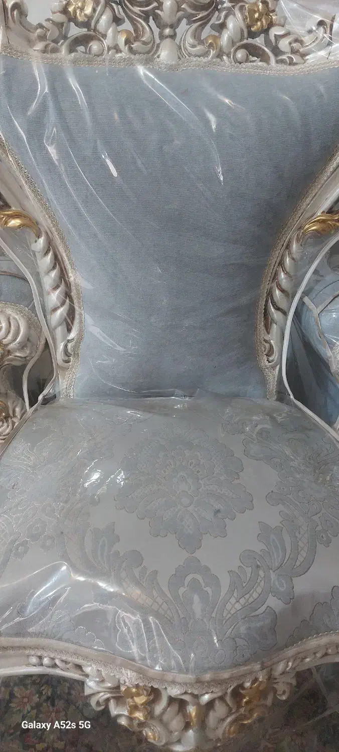 مبل استیل(سلطنتی)|مبلمان خانگی و میز عسلی|کرمان, |دیوار