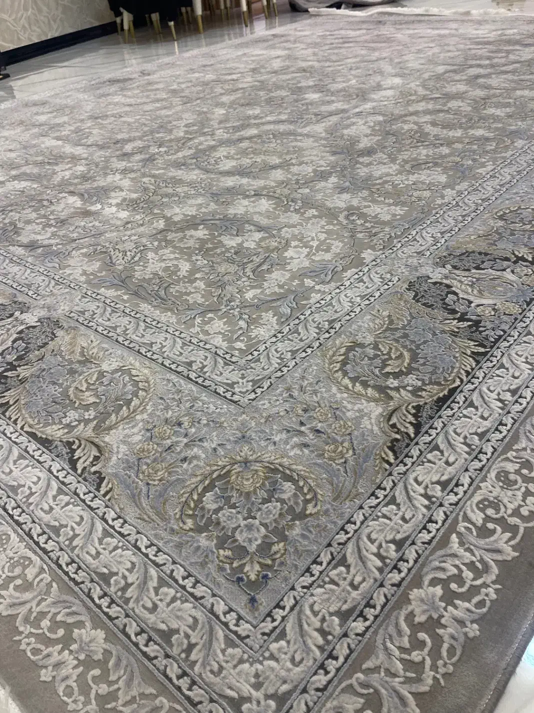 فرش ۱۲متری ۱۲۰۰شانه گل برجسته|فرش|رحیمآباد, |دیوار