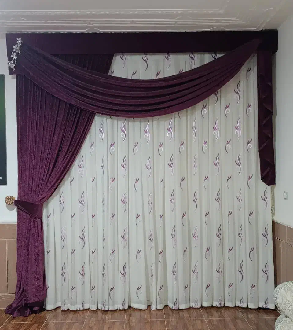 پرده زیبا و سالم|پرده، رانر، رومیزی|شیراز, داریون|دیوار