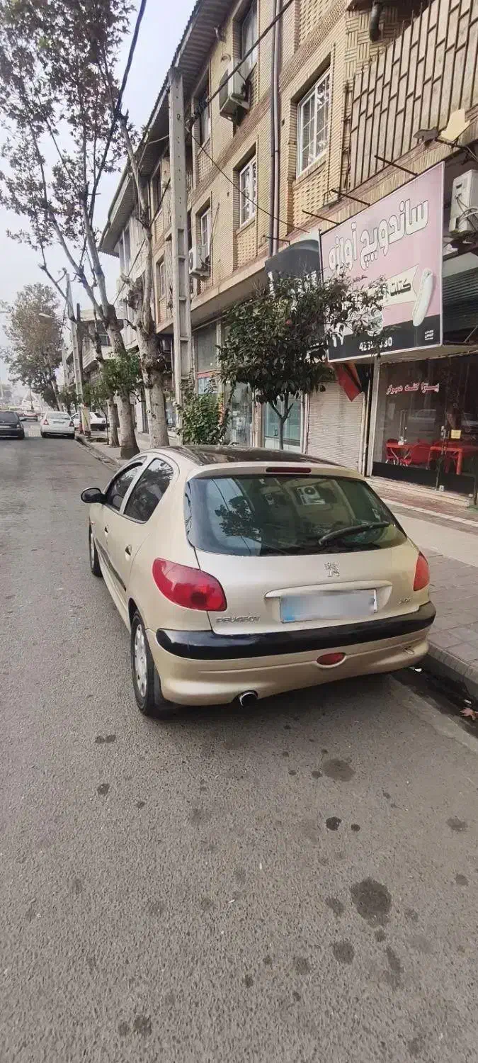 پژو206مدل83 شاسی سالم|خودرو سواری و وانت|لنگرود, |دیوار