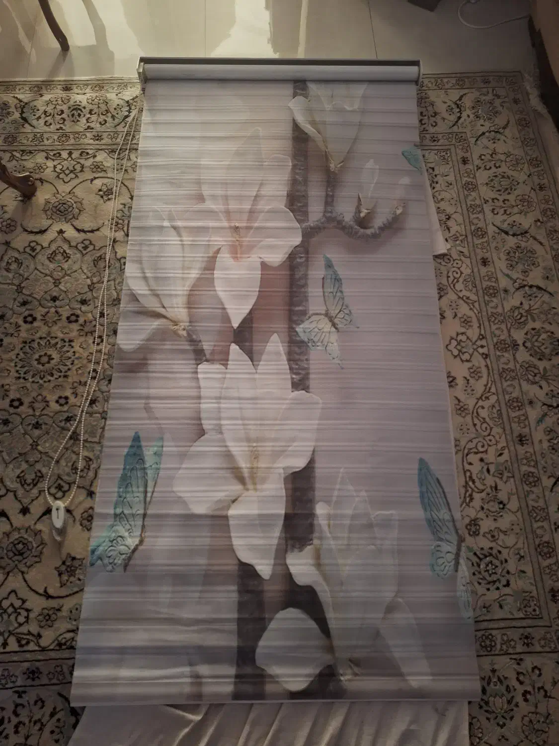 پرده زبرا|پرده، رانر، رومیزی|تهران, آسمان|دیوار