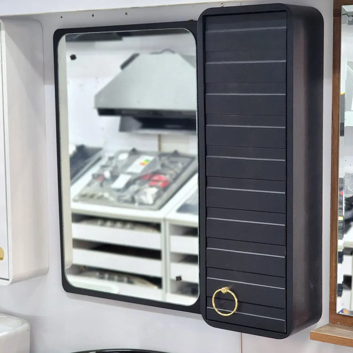 روشویی فول ست مشکی کر کره ای|مصالح و تجهیزات ساختمان|رشت, پارک شهر|دیوار