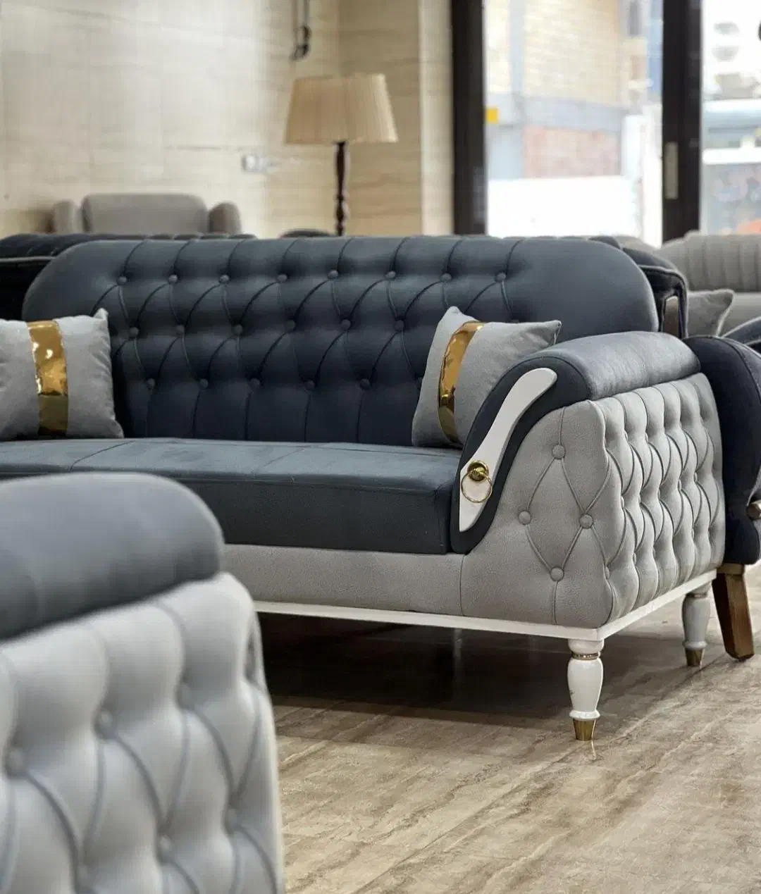 مبل ملینا مینیمال تخت خواب شو رنگبندی به دلخواه|مبلمان خانگی و میز عسلی|بندر انزلی, مسکن مهر|دیوار