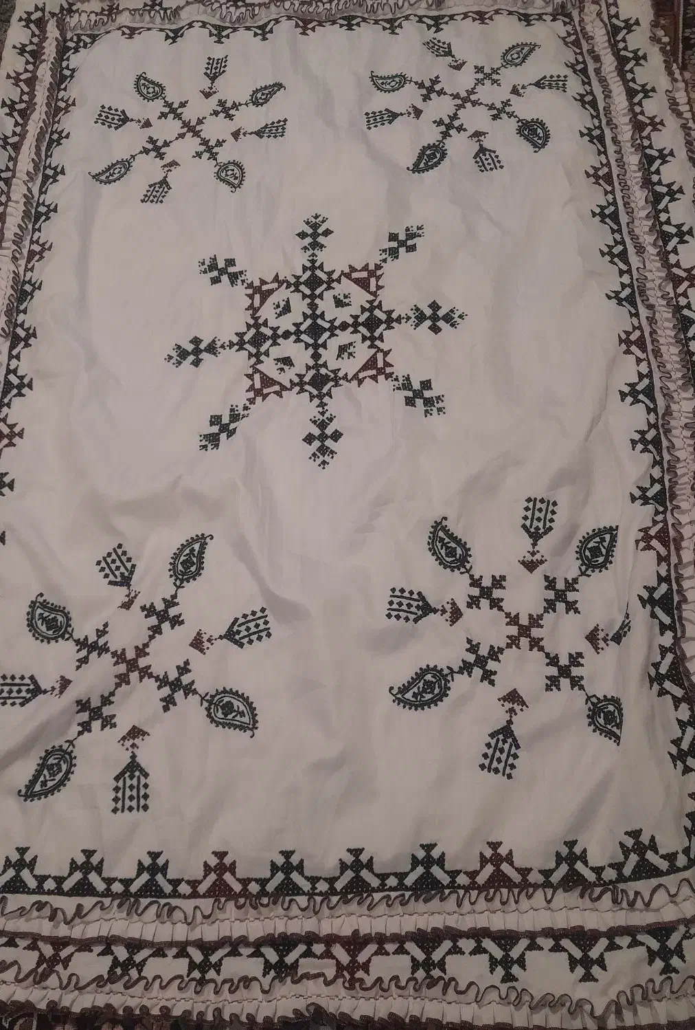 پوش روتختی پریوال ودوعدد بالش|رختخواب، بالش، پتو|زاهدان, |دیوار