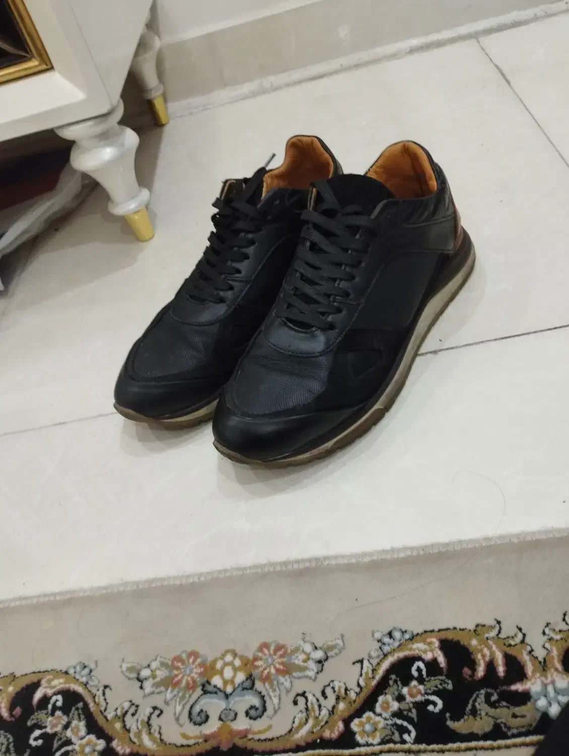 کفش چرم طبیعی سایز 43 در حد نو|کیف، کفش، کمربند|تهران, بهارستان|دیوار