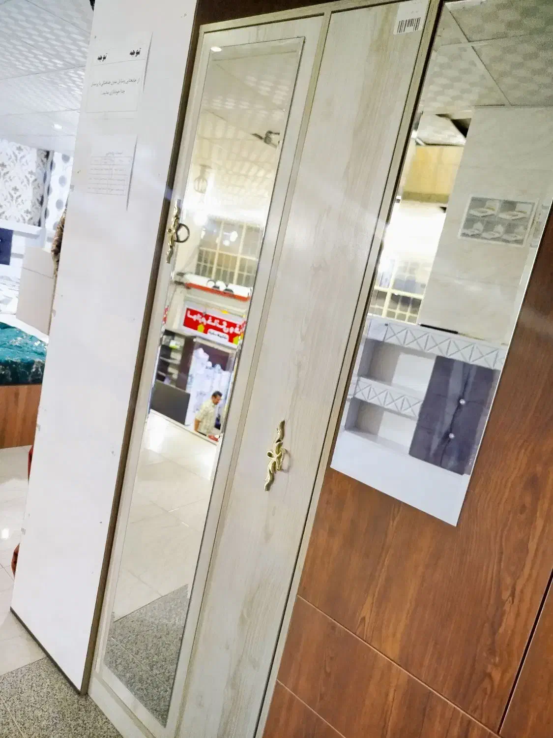 کمد لباس کاج یاقوت زرکالا|جاکفشی، کمد، دراور|یاسوج, |دیوار