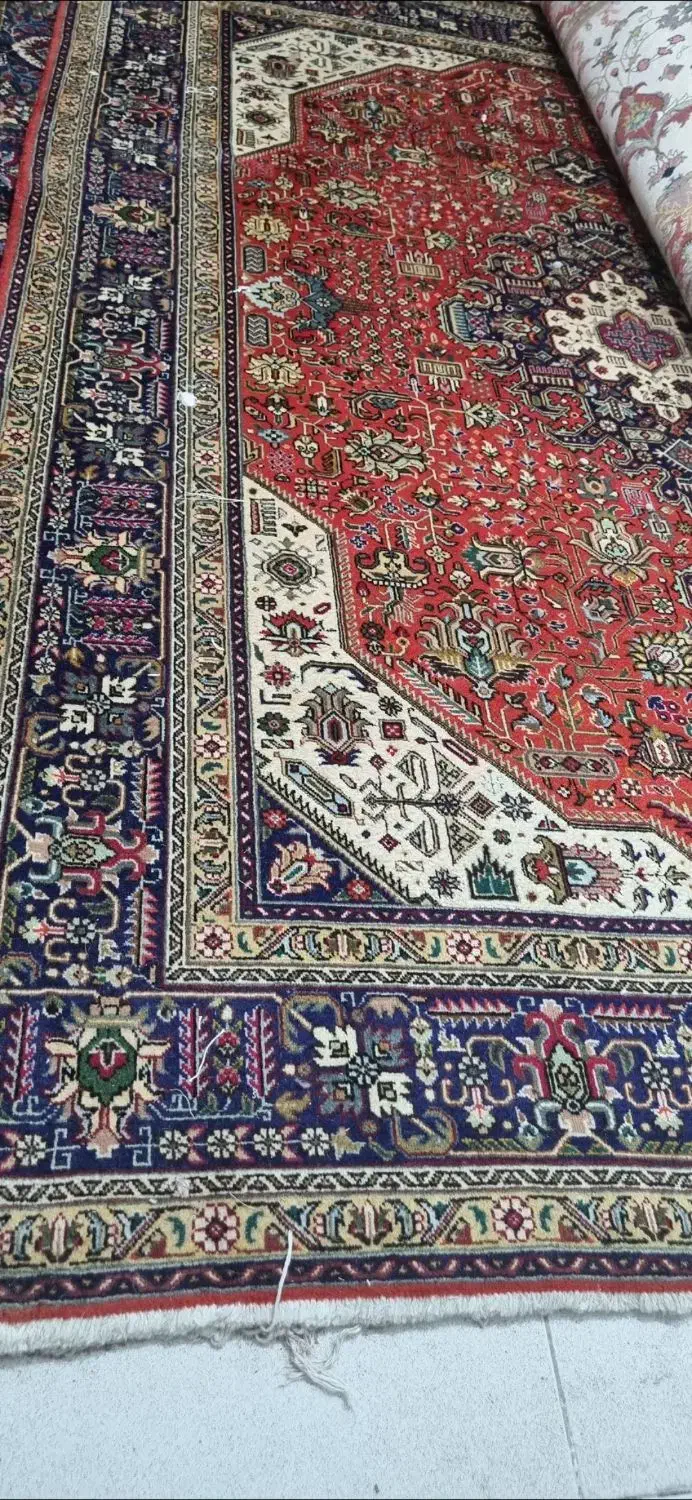 یک جفت ۹متری قبا مارک غنی زاده|فرش|مراغه, |دیوار