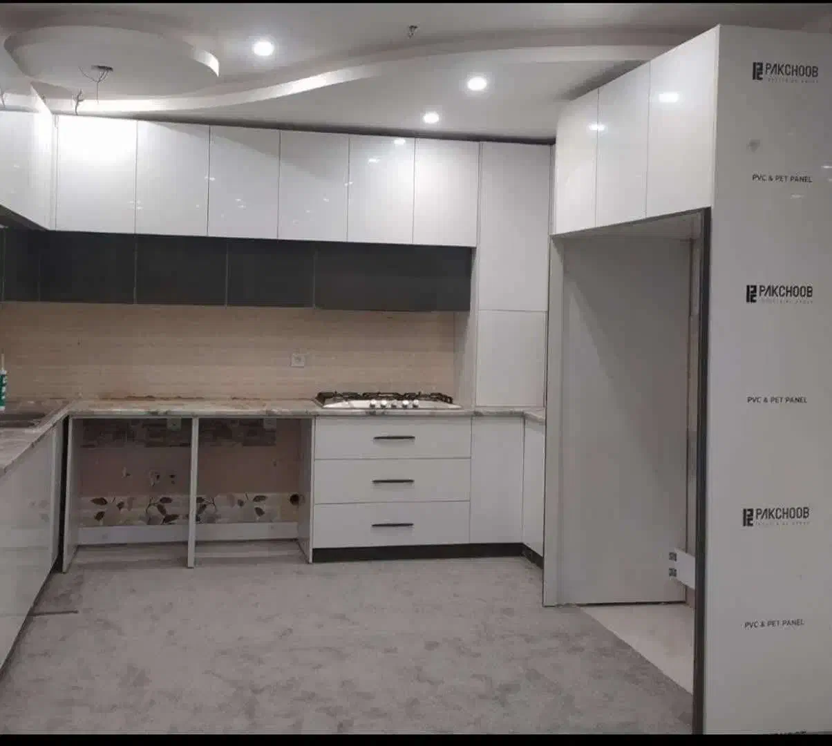 کابینت هایگلاس ام دی اف پیش ساخته 231456|مصالح و تجهیزات ساختمان|حمیدیه, |دیوار