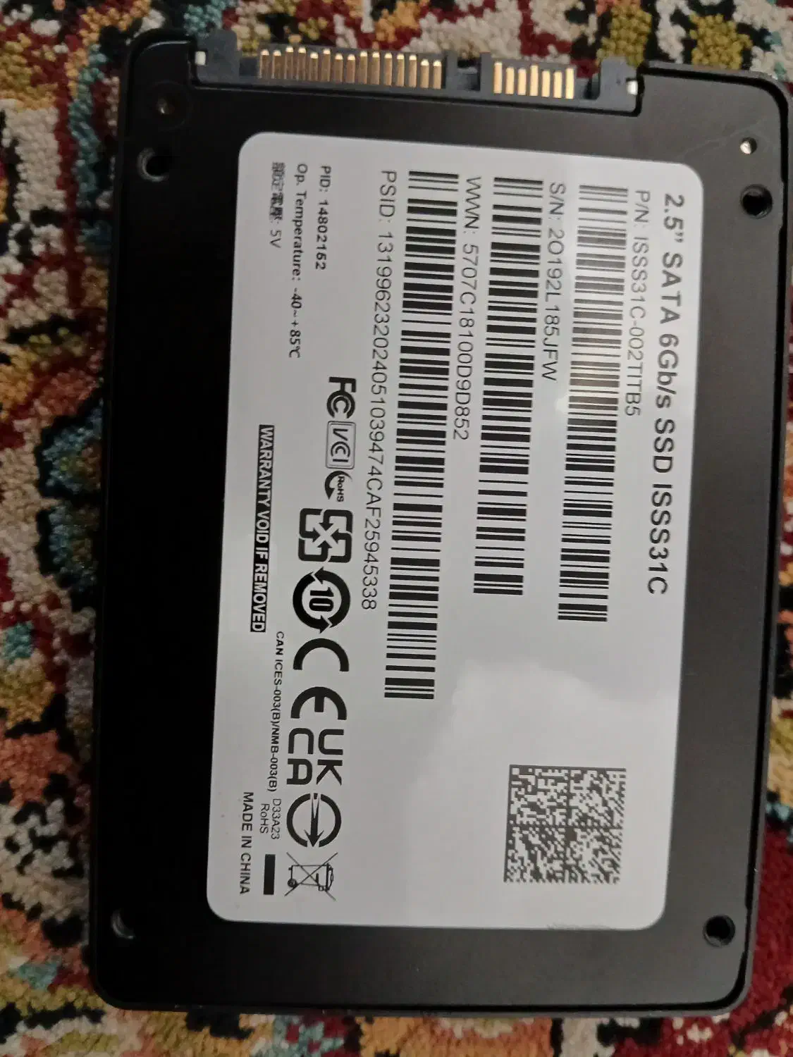 هارد ssd|قطعات و لوازم جانبی رایانه|هشتگرد, شهرک بعثت|دیوار