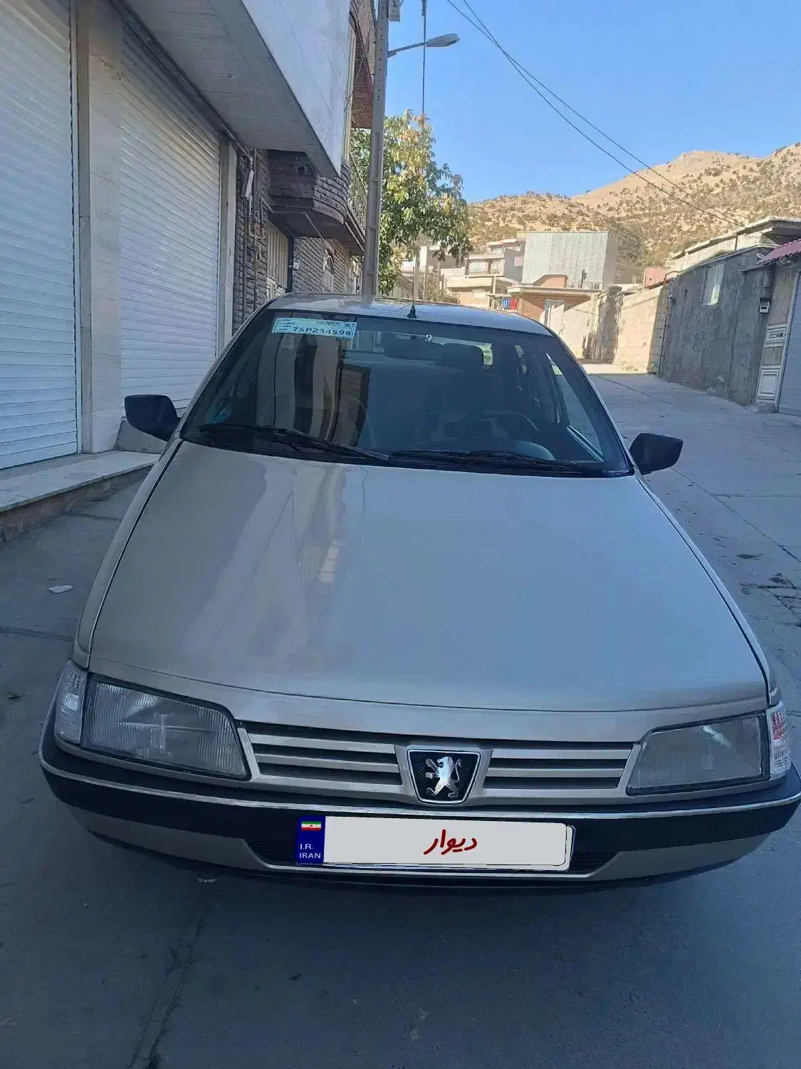 405 مدل 83 بژ|خودرو سواری و وانت|بانه, |دیوار