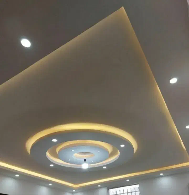 کاغذدیواری نقاشی کناف رنگکاری پوستر (چکی) بازسازی|خدمات پیشه و مهارت|قم, باجک دو|دیوار