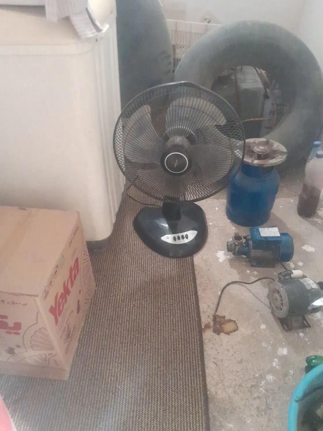 پنکه رومیزی|پنکه و تصفیه‌کنندهٔ هوا|دزفول, |دیوار