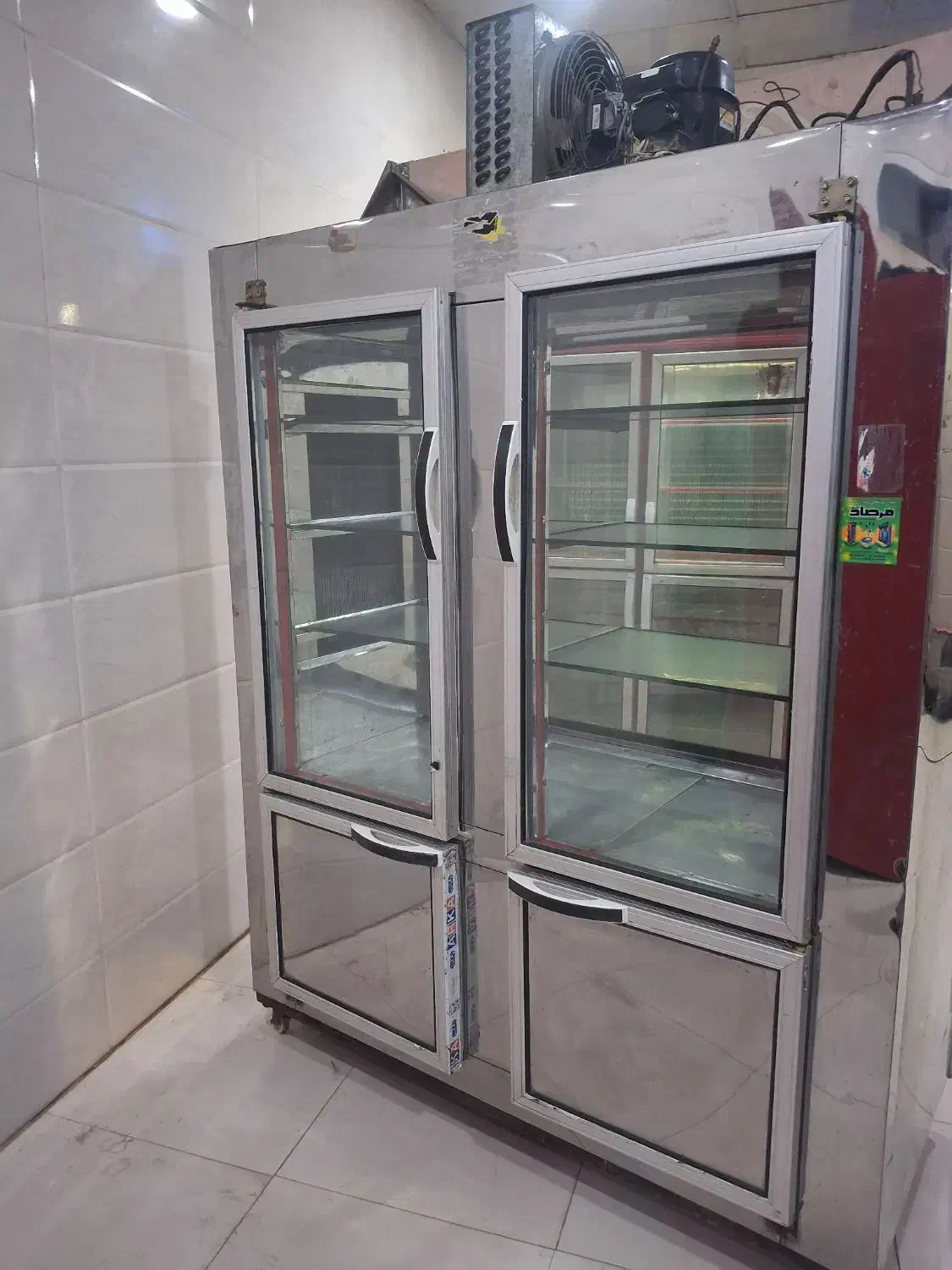 یخچال ویترینی۴دره|فروشگاه و مغازه|کارون, |دیوار