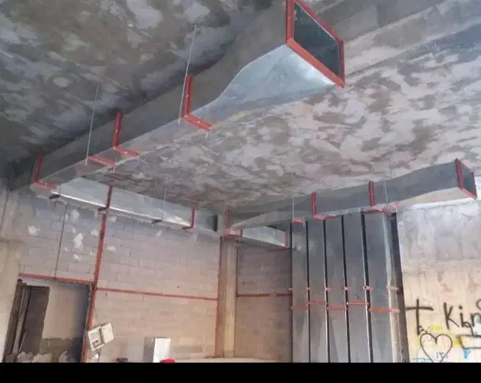 آبچک و درز انقطاع، ساخت و نصب کانال کولر و هواکش|خدمات پیشه و مهارت|صدرا-فارس, فاز ۱|دیوار