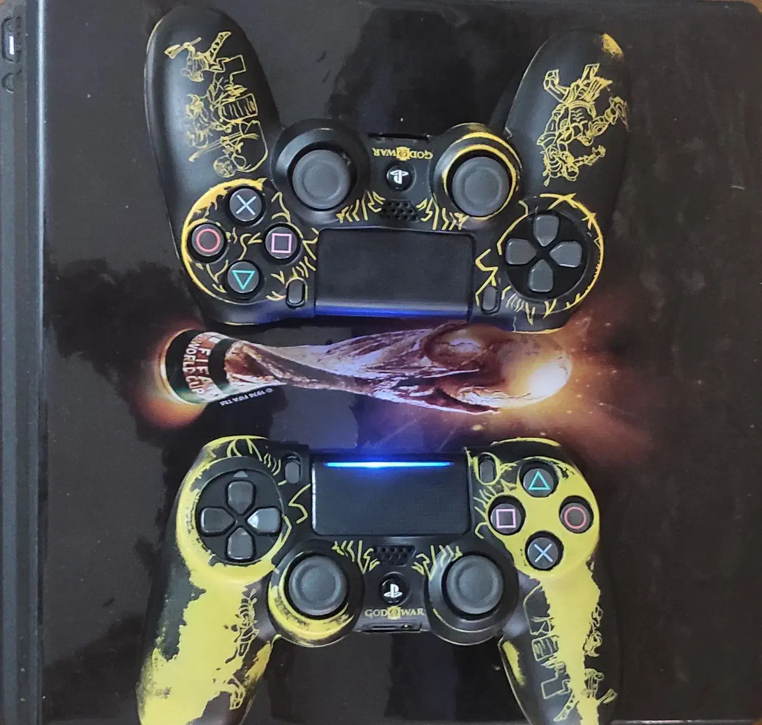 PS4 کپی خور دو دسته 1 ترابایت|کنسول، بازی ویدئویی و آنلاین|خرم‌آباد, |دیوار