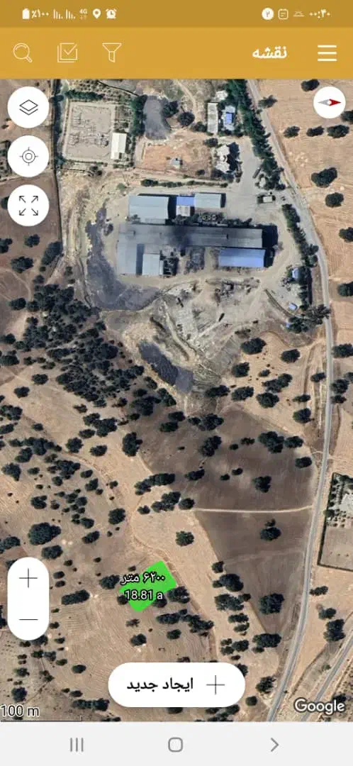 زمین ۶۲۰۰ متری سند دار فیروزآباد یاسوج|فروش دفتر صنعتی، کشاورزی، تجاری|یاسوج, |دیوار