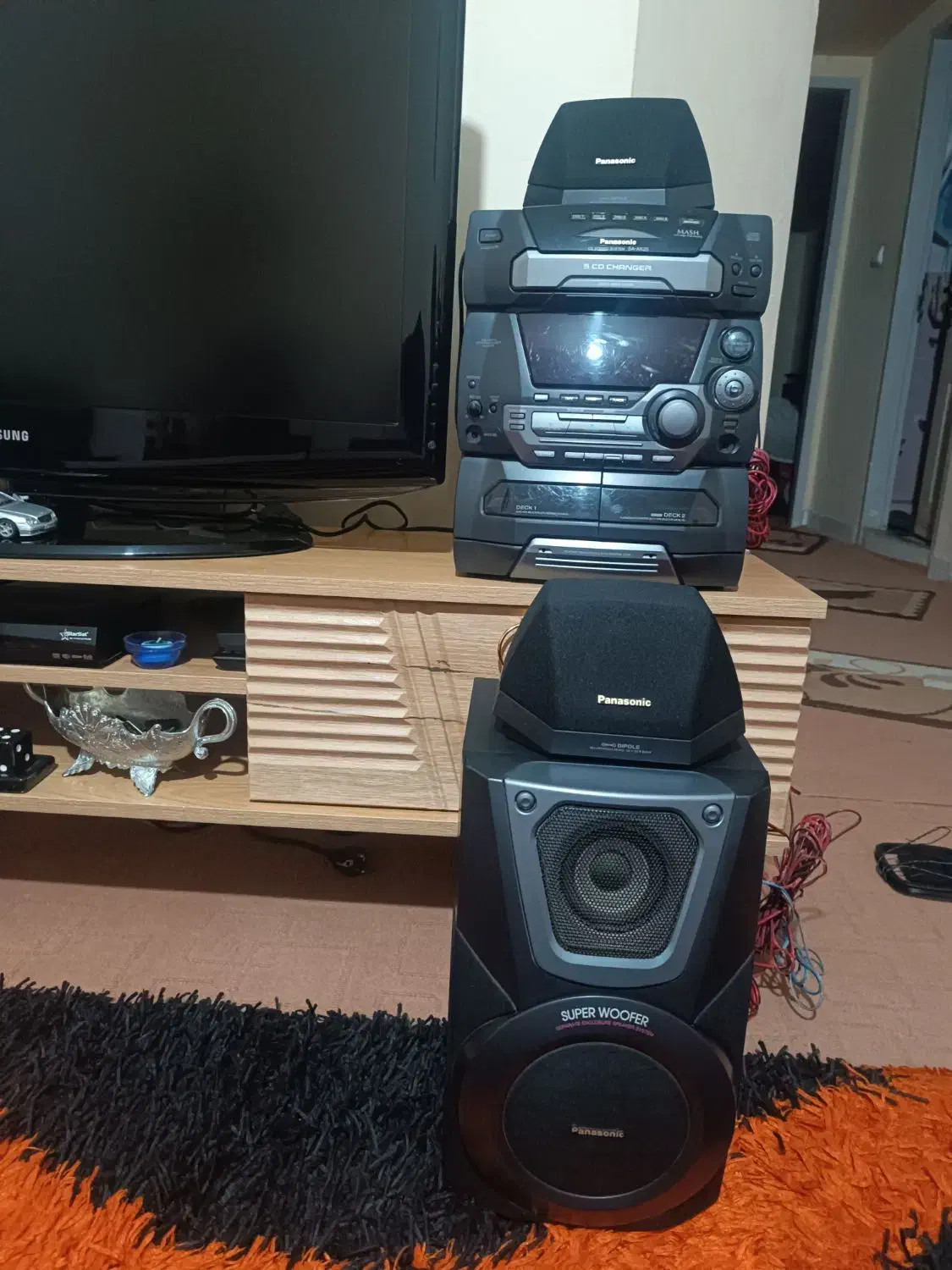 ضبط پاناسونیک|سیستم صوتی خانگی|شیراز, باغشهر اهل بیت|دیوار