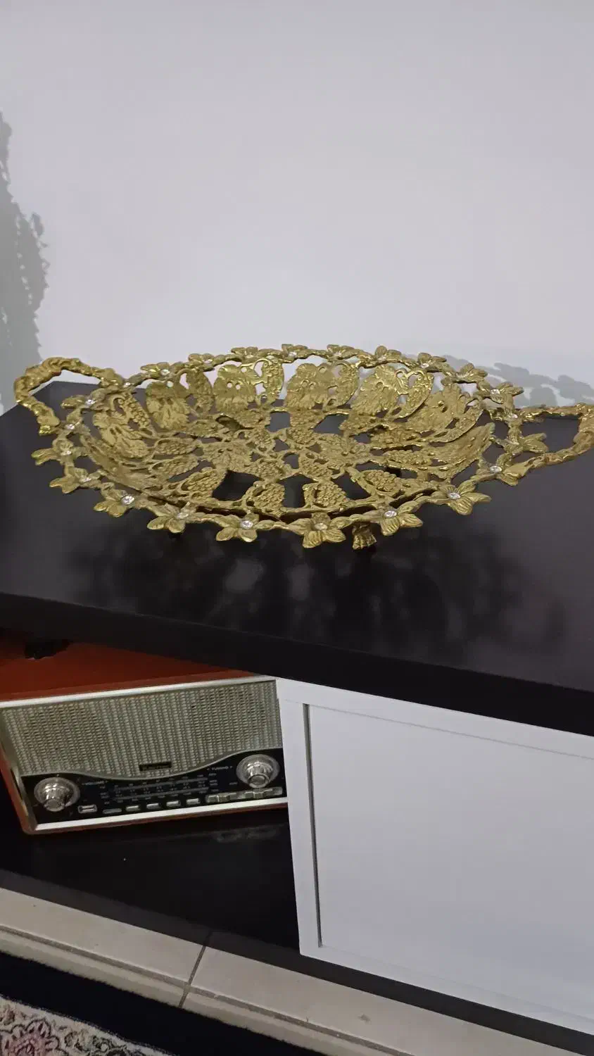 ظروف برنجی|ظروف سرو و پذیرایی|بهارستان, |دیوار