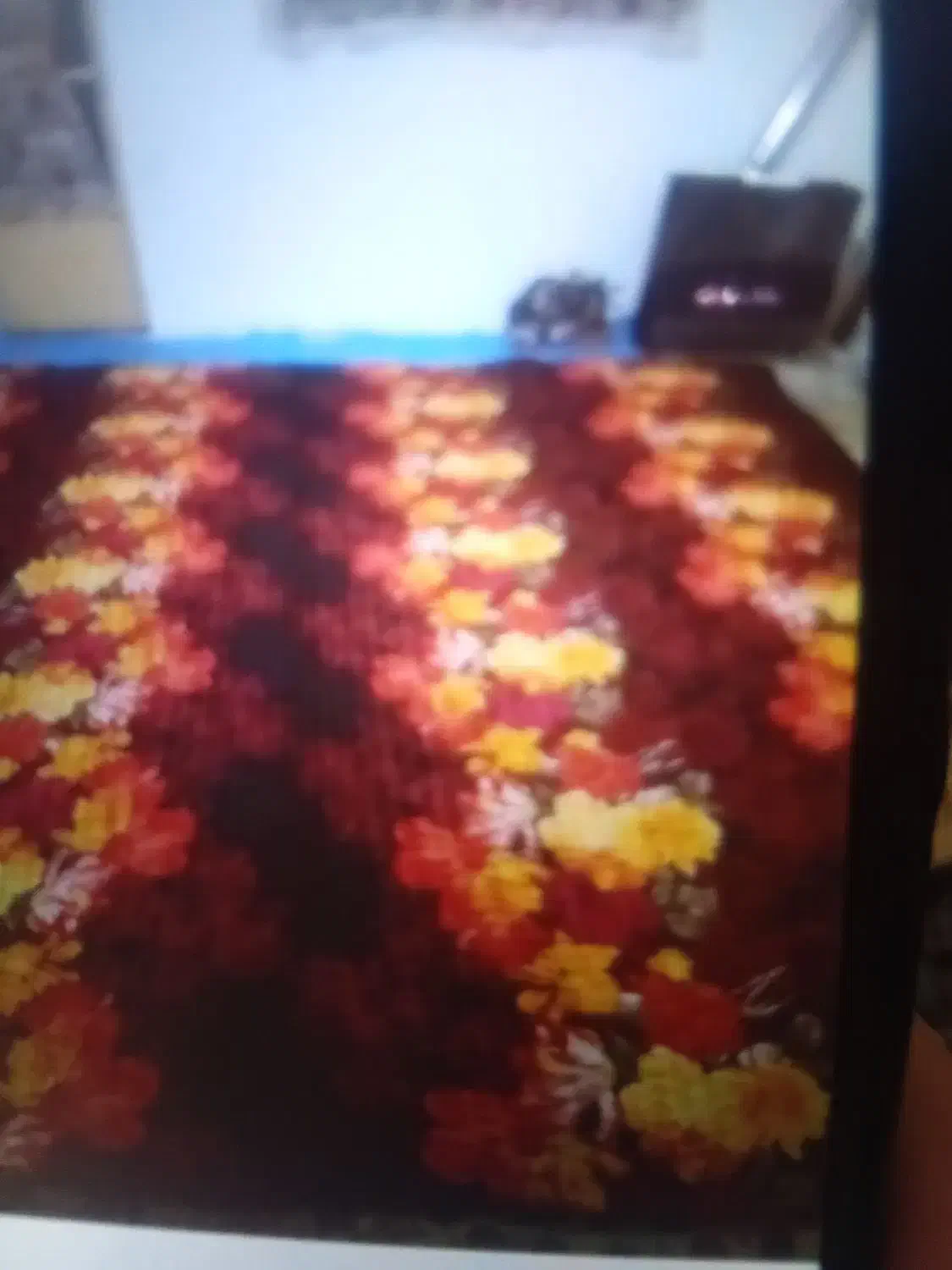 لحاف کرسی پشم گوسفند|رختخواب، بالش، پتو|هشتگرد, قاسم آباد بزرگ|دیوار