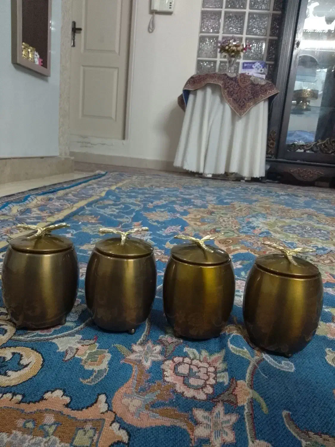 ست پاسماوری برای جهیزیه بود نوهست ست فروش فوری|صنایع دستی و سایر لوازم تزئینی|قرچک, محمد آباد|دیوار