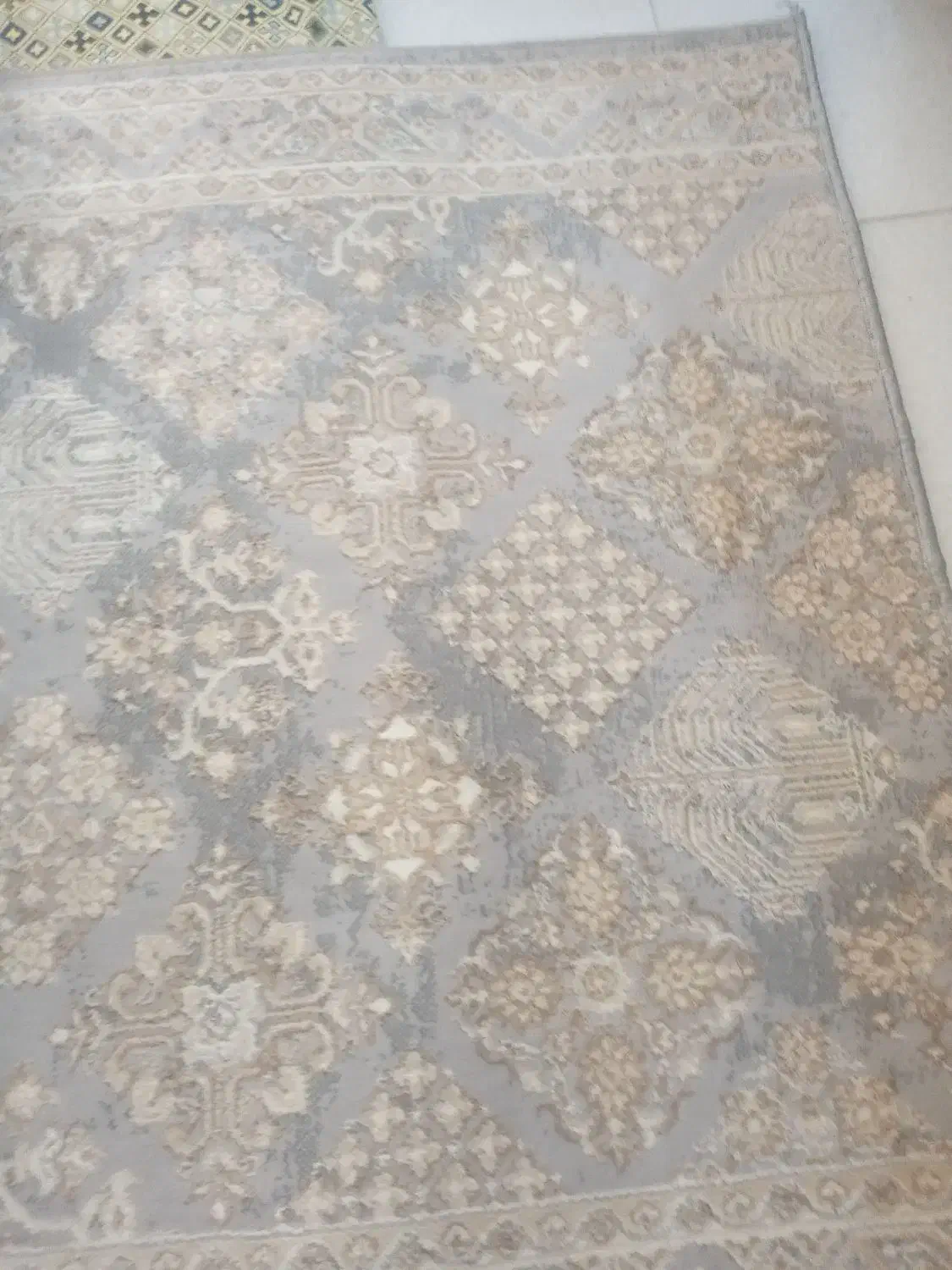 فرش کنار نو نو 3متر ۶۴ طول وعرض یک متر|فرش|کرج, شهرک فهمیده|دیوار
