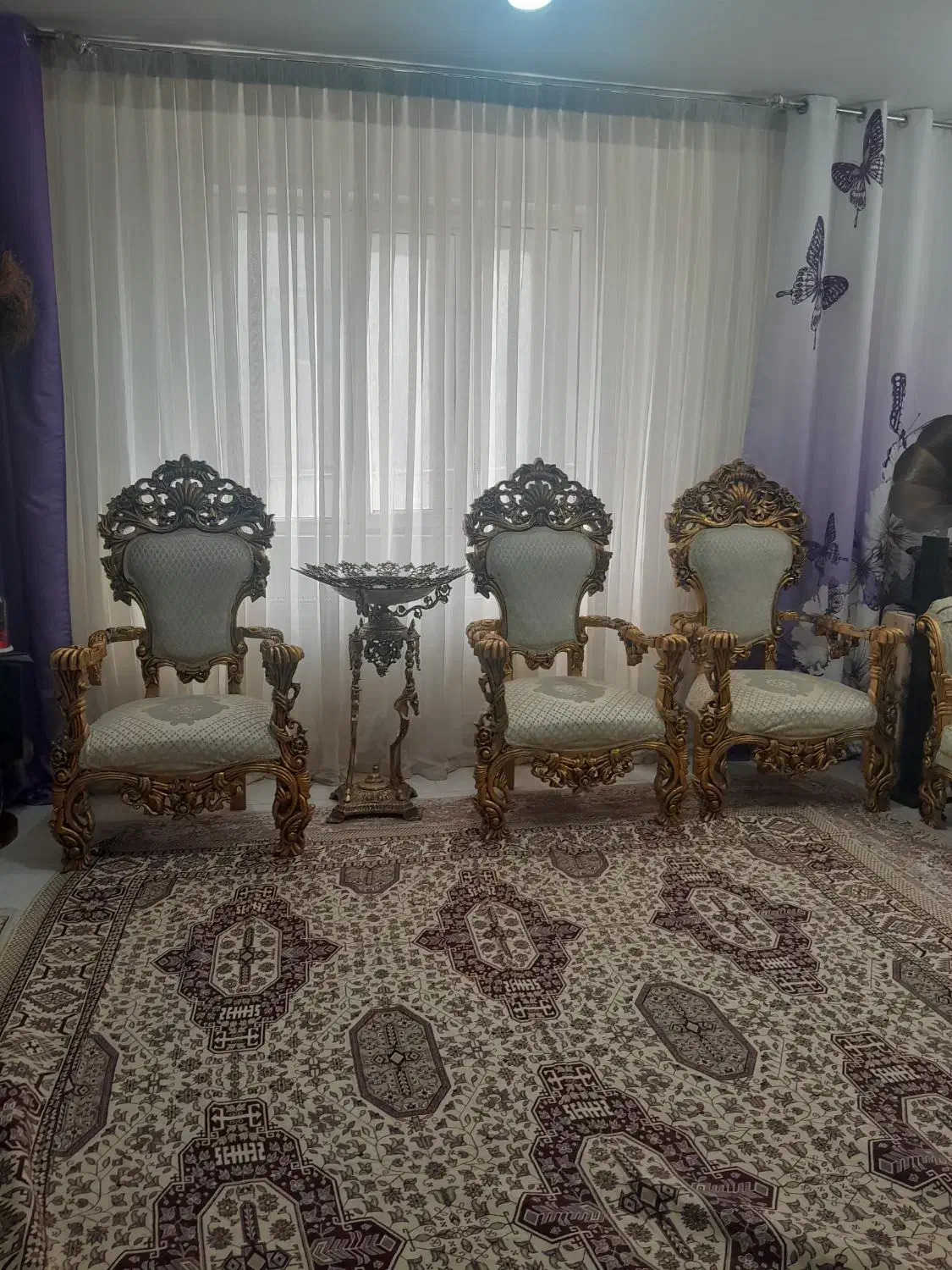 مبل سلطنتی|مبلمان خانگی و میز عسلی|هشتگرد, فاز ۷ مهستان|دیوار