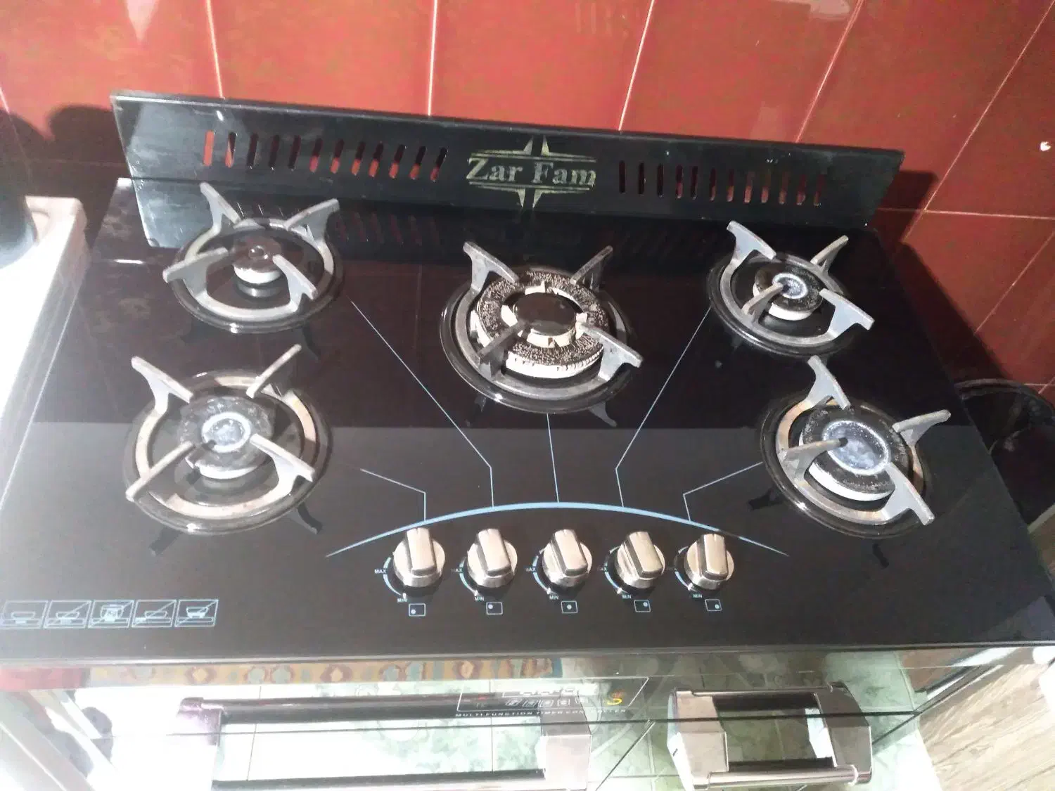 گاز شیشه ای|اجاق گاز و لوازم برقی پخت‌وپز|اسفراین, |دیوار