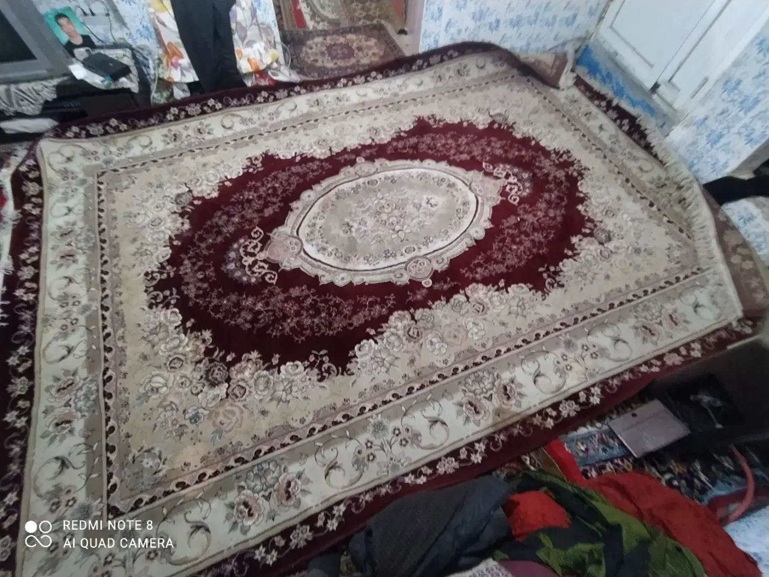 فرش ماشینی ۱۲متری|فرش|بهار, |دیوار