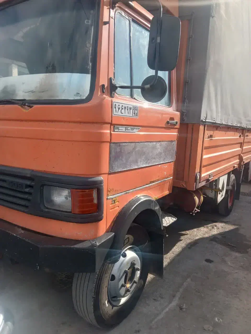 خاور ۸۰۸ مدل ۸۲ کاربری مسقف چادری فوق العاده تمیز|خودرو سنگین|مشهد, رباط طرق|دیوار