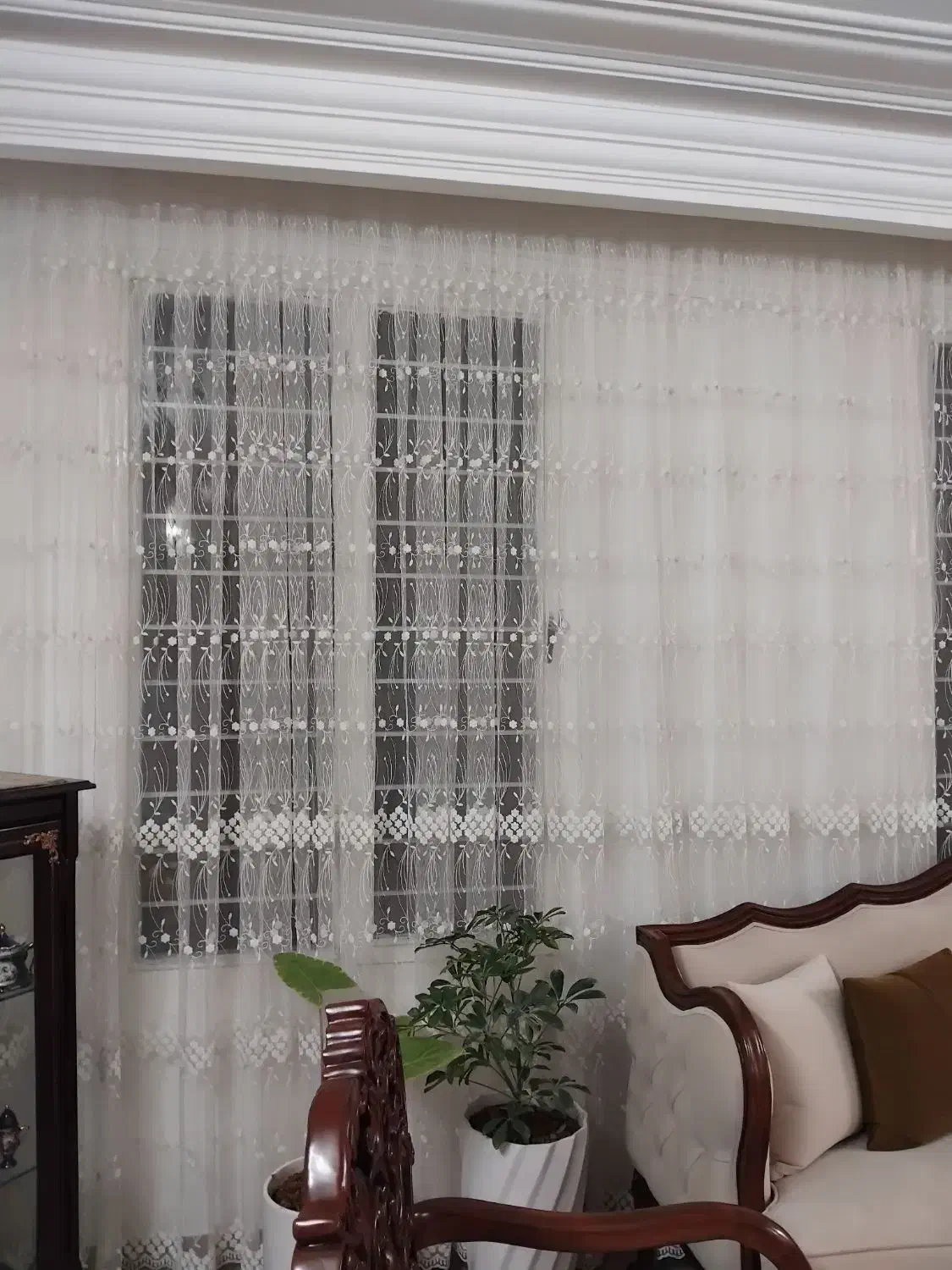 پرده|پرده، رانر، رومیزی|کاشان, زیدی|دیوار