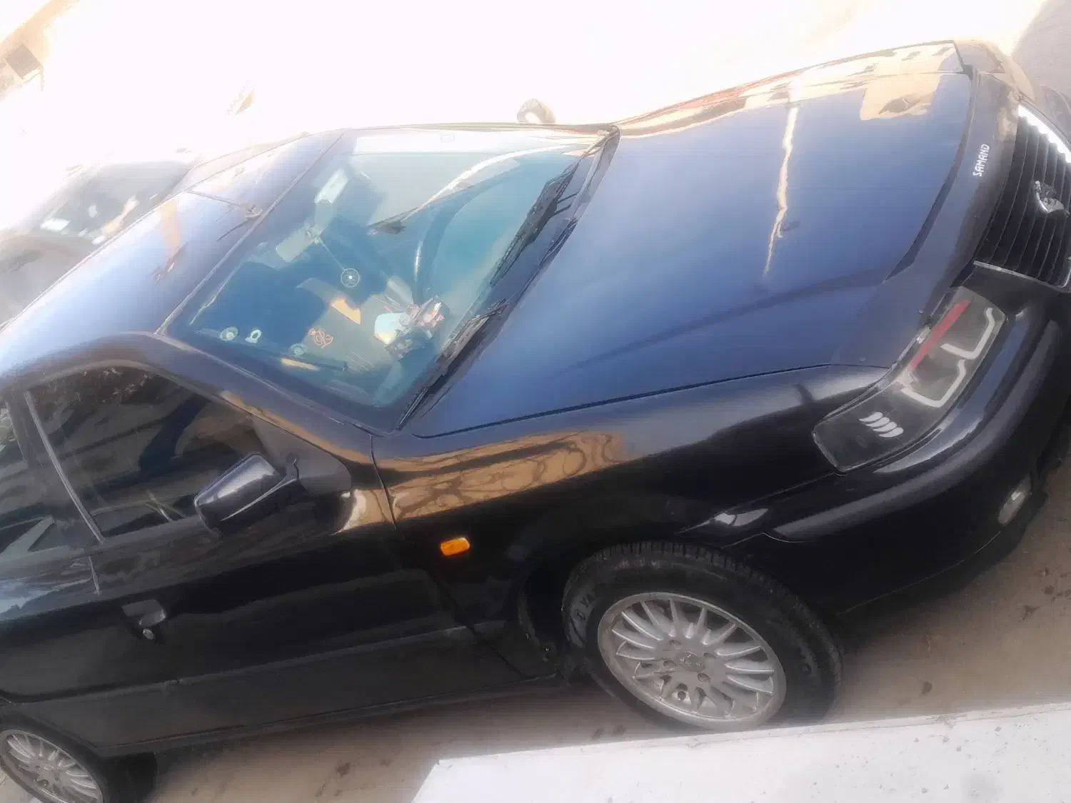 سمند عروسک|خودرو سواری و وانت|بافت, |دیوار