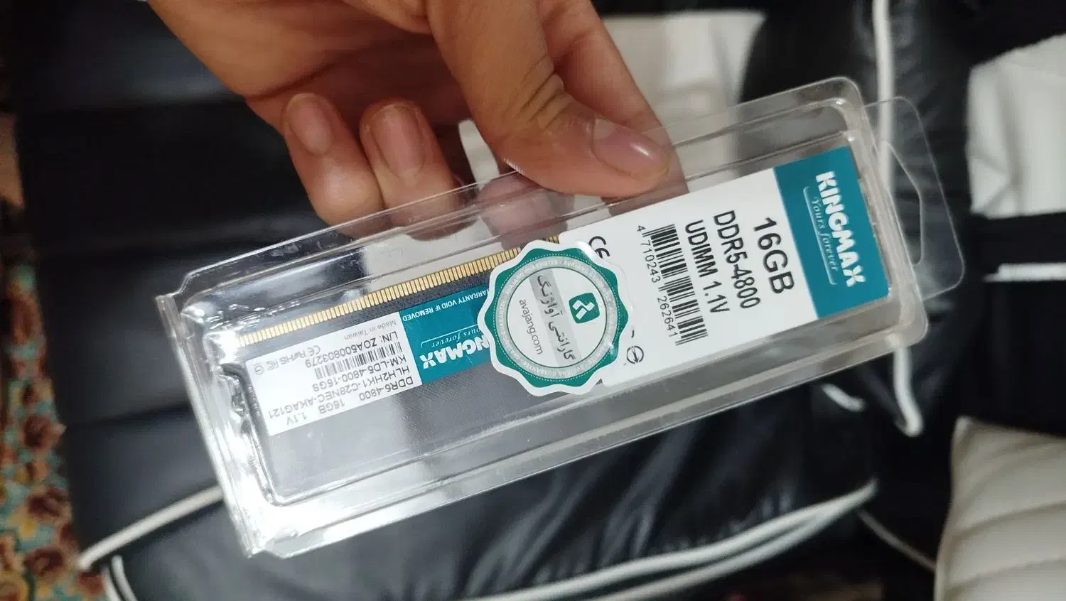 رم DDR5 تک کاناله CL40 کینگ مکس ظرفیت 16 گیگابایت|قطعات و لوازم جانبی رایانه|احمدسرگوراب, |دیوار