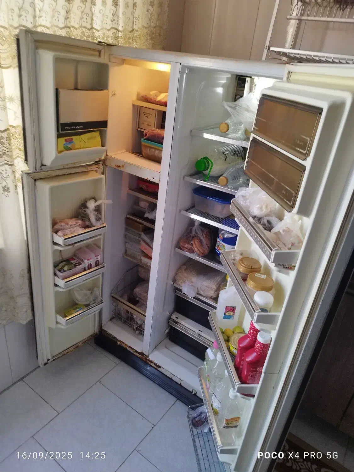 یخچال ساید آمریکایی|یخچال و فریزر|محمدشهر, کوی بهار|دیوار