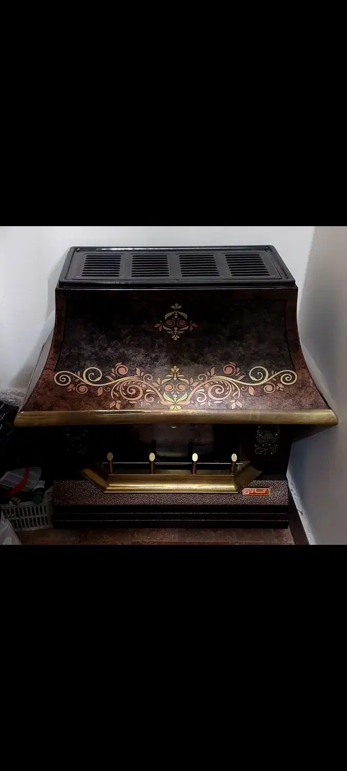 بخاری شومینه ای گالان|بخاری، هیتر، شومینه|تبریز, |دیوار