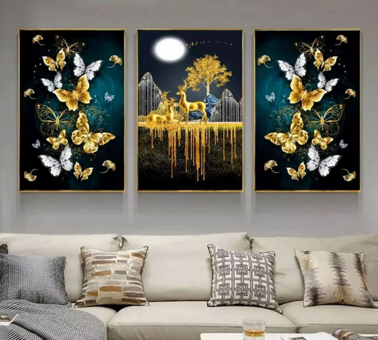 تابلو دکوراتیو 45/65|تابلو، نقاشی، عکس|مشهد, کوی ولیعصر|دیوار