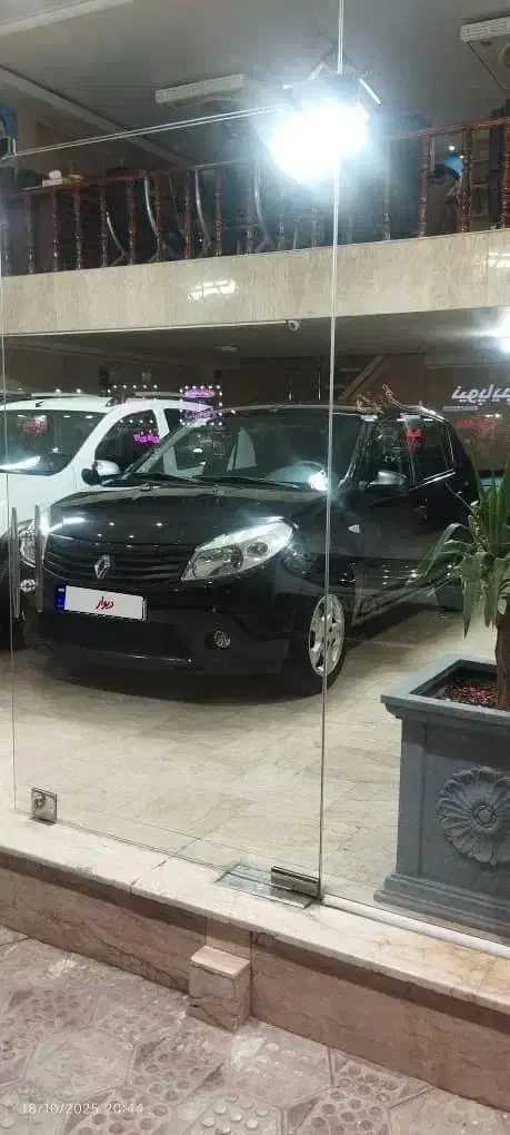 ساندرو مدل 95 بیرنگ کم کار|خودرو سواری و وانت|قزوین, |دیوار
