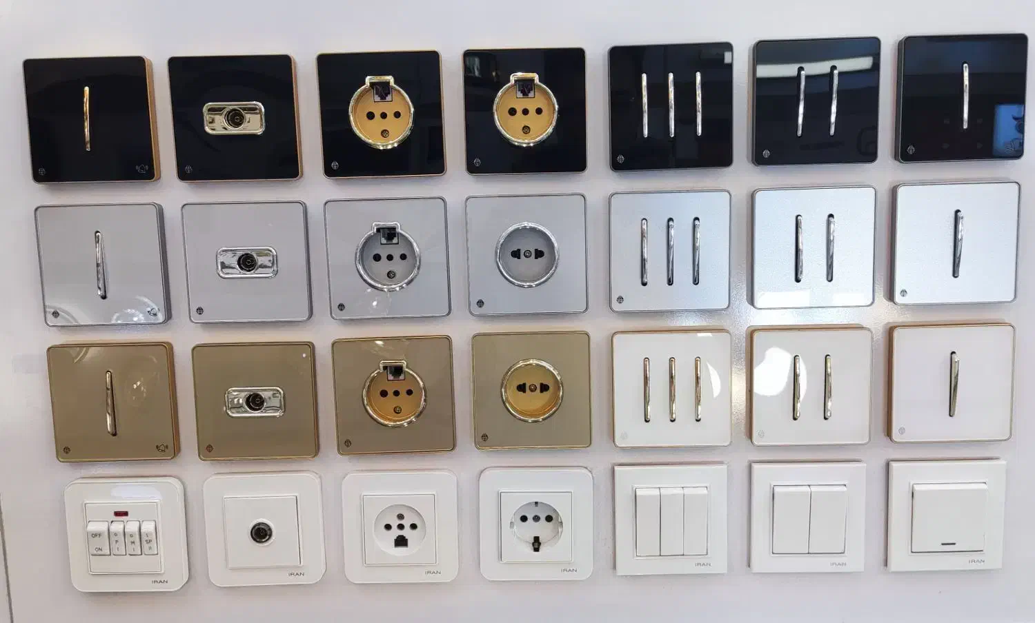 انواع کلید و پریز|مصالح و تجهیزات ساختمان|مشهد, آیت الله خامنهای|دیوار