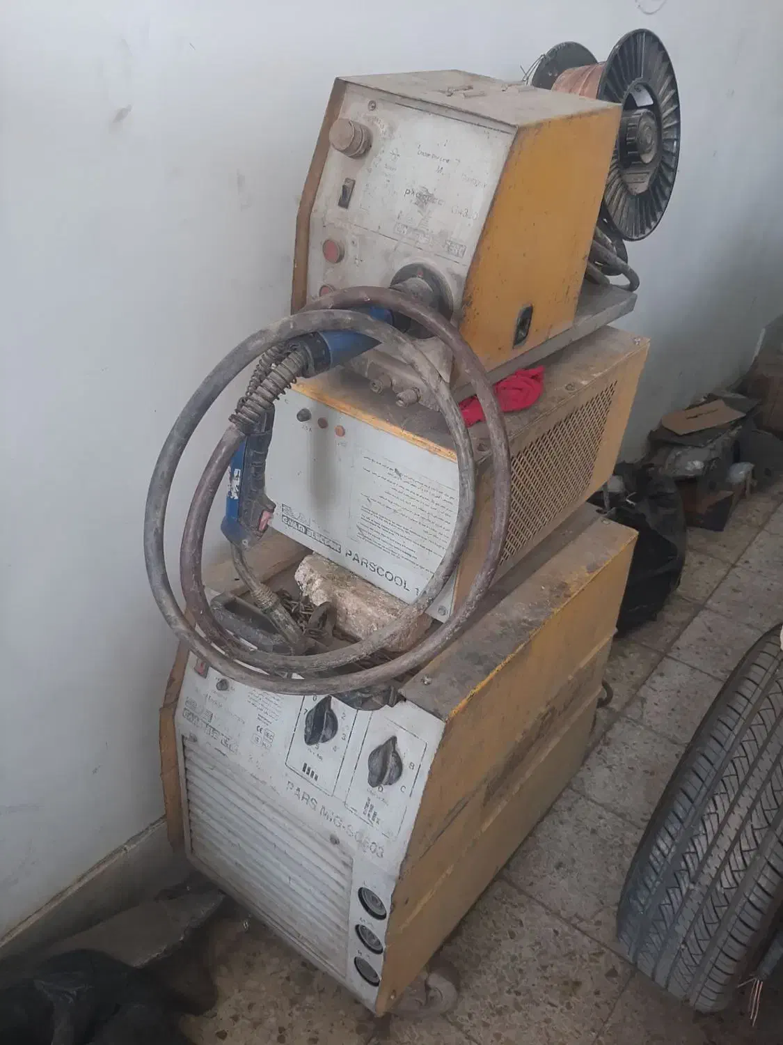 co2 دستگاه جوش گام|ماشینآلات صنعتی|کاشمر, |دیوار