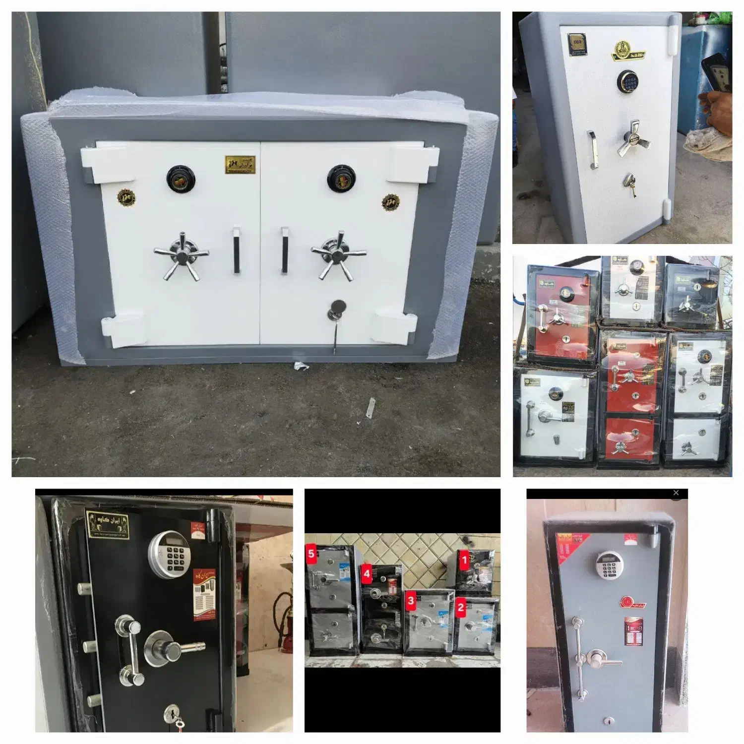 گاوصندوق ۲۰۰۰ کاوه ارتفاع ۱۸۰ با ضمانت و فاکتور|ابزارآلات|آذرشهر, |دیوار