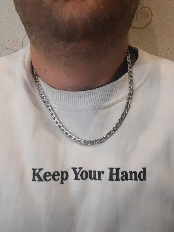 گردنبند کارتیر استیل رنگ ثابت اکبند|جواهرات|تهران, دکتر هوشیار|دیوار