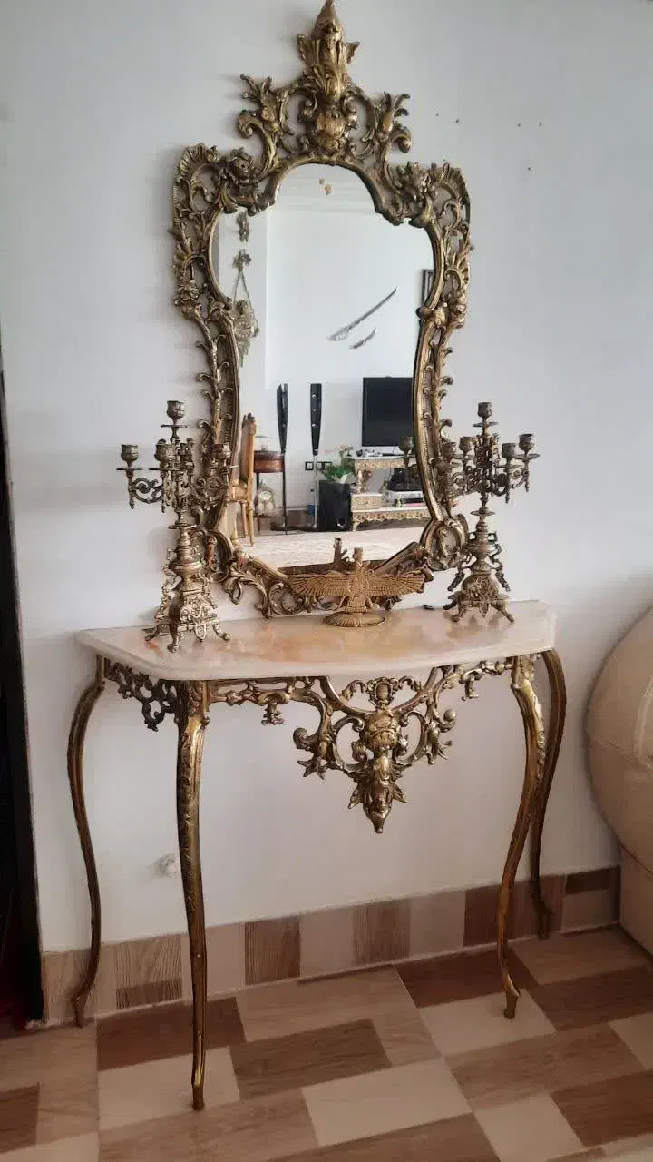 آینه وکنسول ومیز تی وی|بوفه، ویترین، کنسول|زنجان, |دیوار