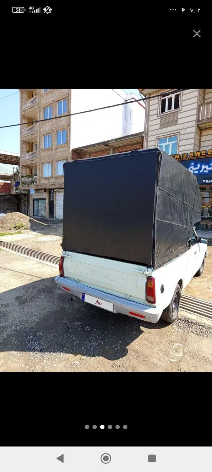 باربند وانت پیکان همراه با چادر|قطعات یدکی و لوازم جانبی|اسالم, |دیوار