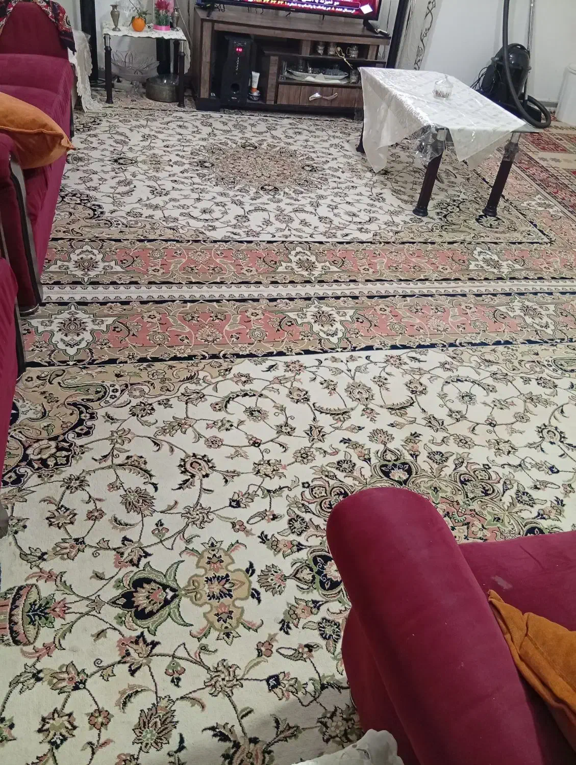 فرش 9متری تمیز|فرش|آمل, |دیوار