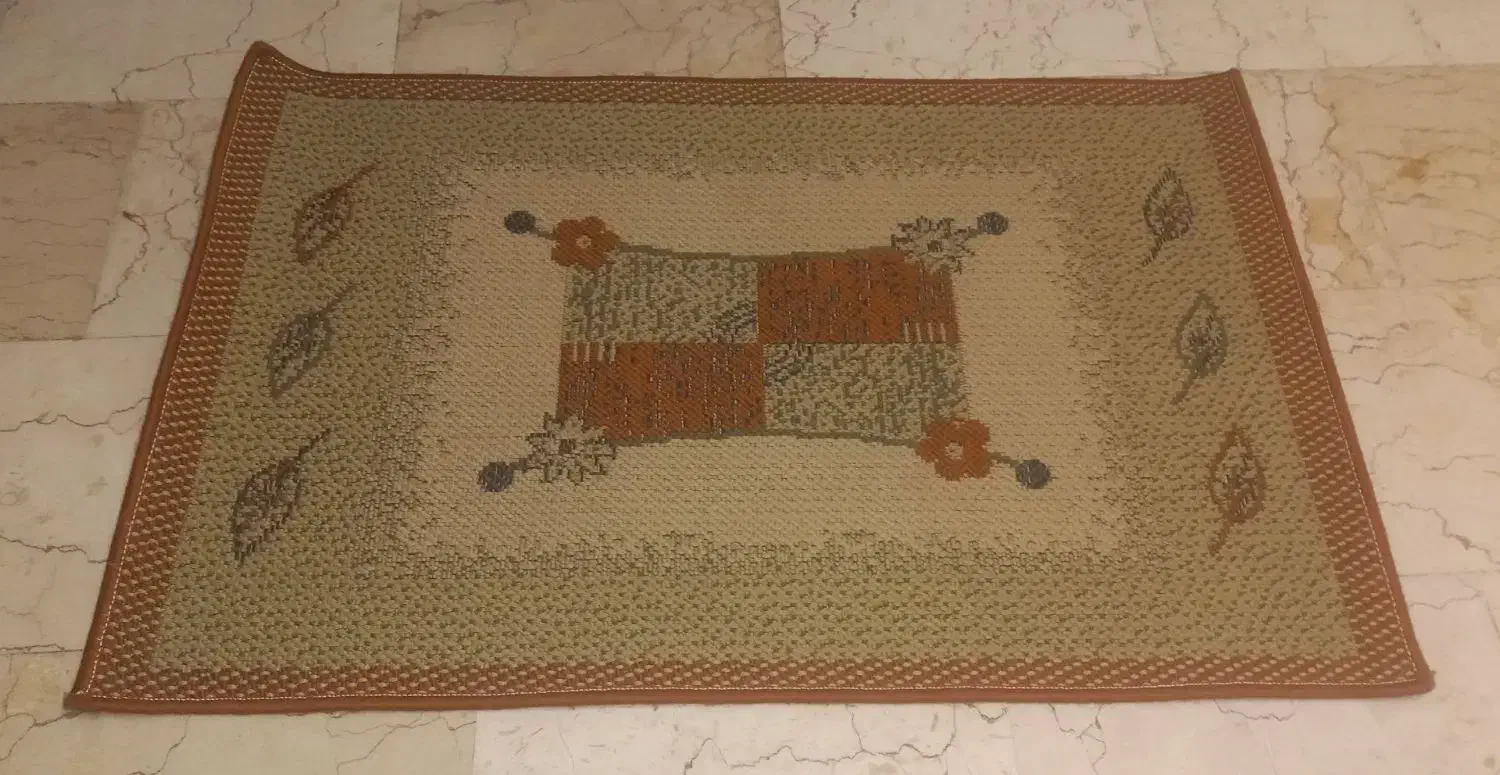 یک جفت گلیم ماشینی یک در ۱ونیم بهمراه پادری نونو|گلیم، جاجیم، گبه|تهران, مهران|دیوار