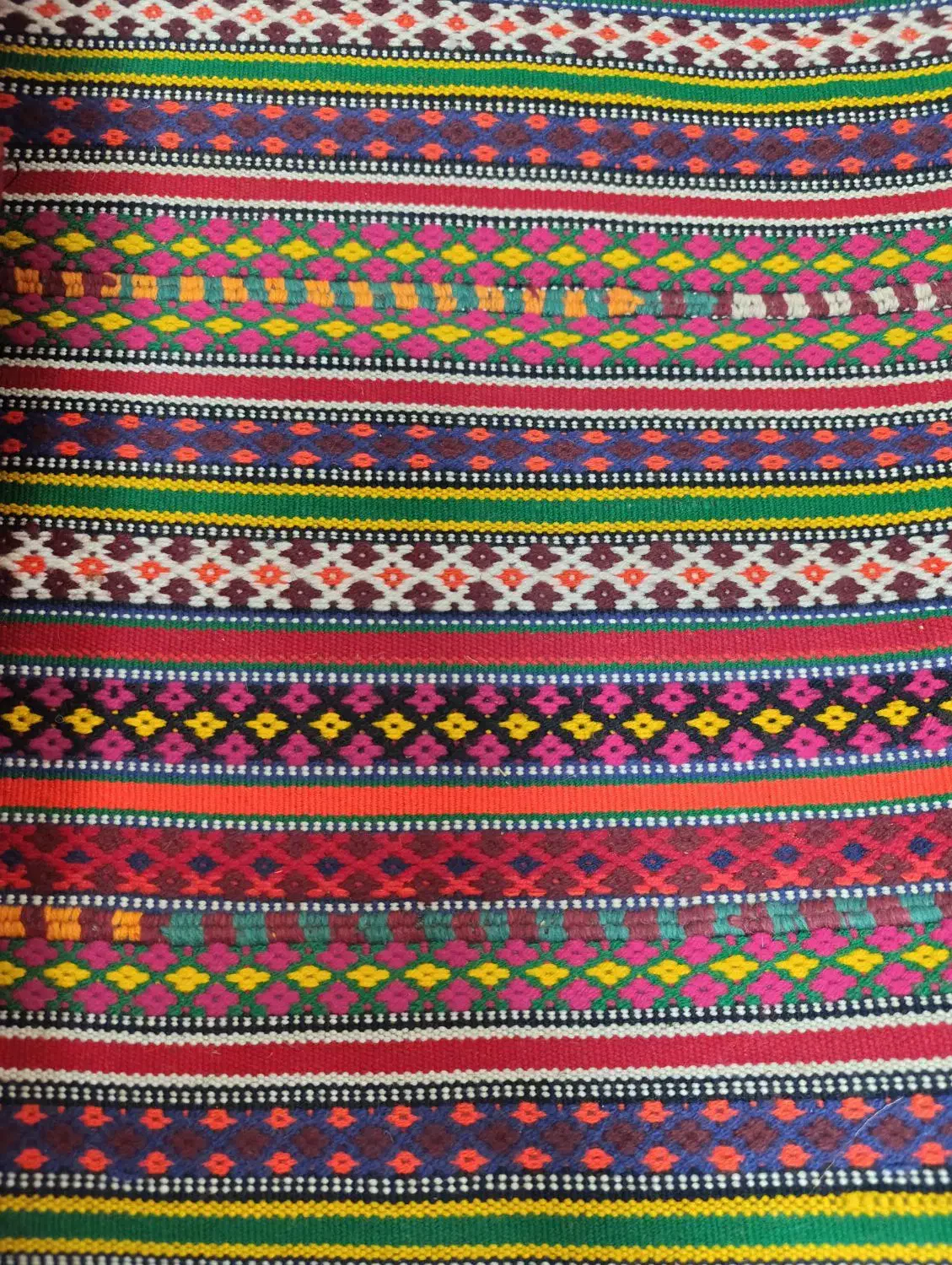 جاجیم دست باف قدمی|گلیم، جاجیم، گبه|گلستان (تهران), |دیوار